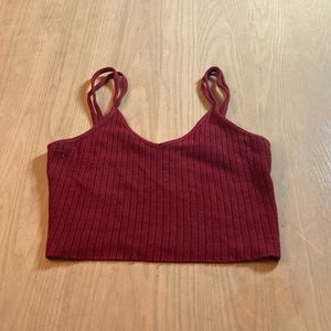 Forever 21 Ribbed Crop Top